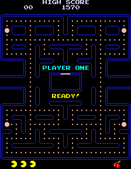 Layout of Pac-Man